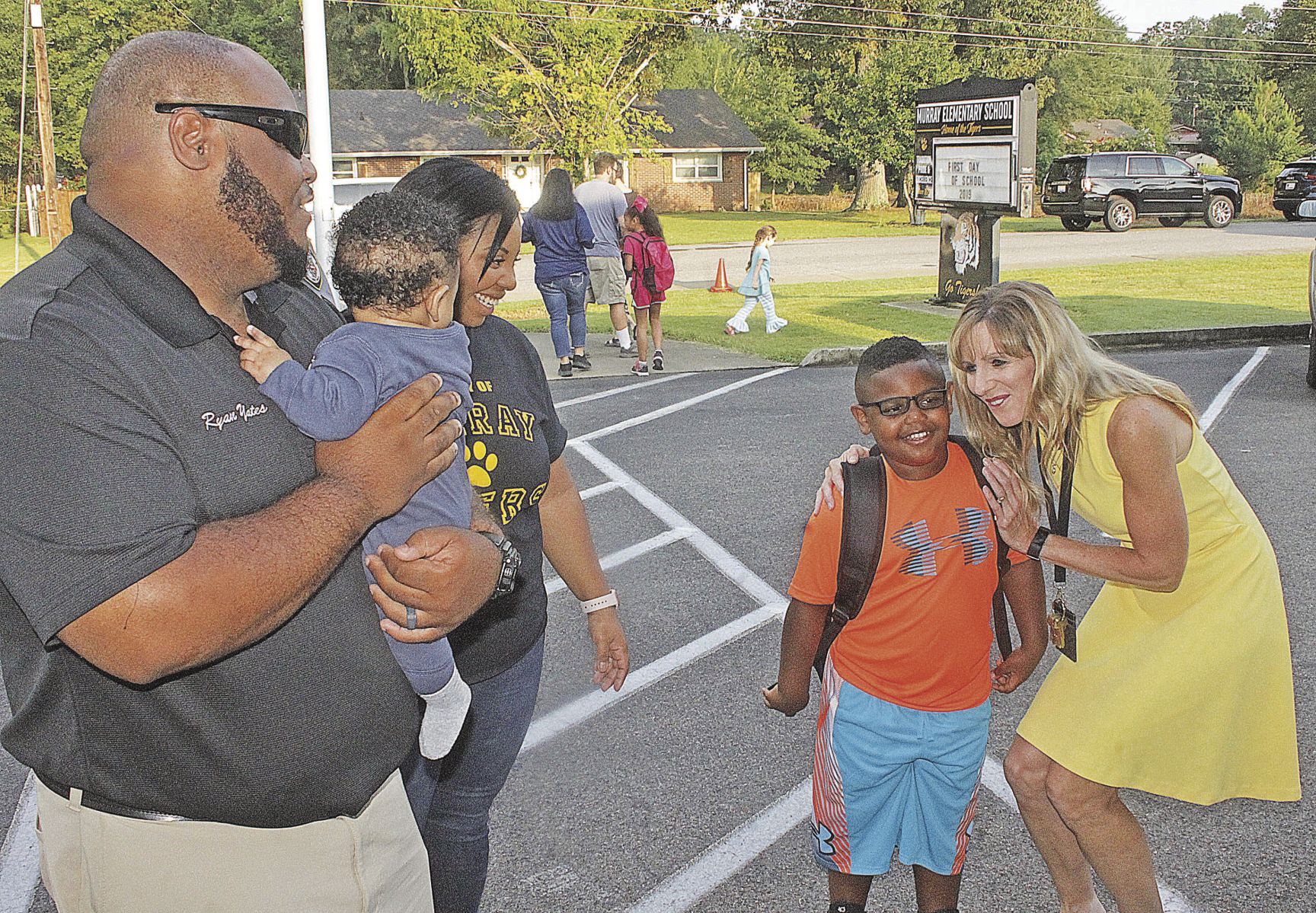 Murray Elem First day of school